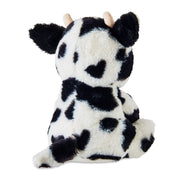 Spark Create Imagine Cow Plush Toy, Black and White, 10in