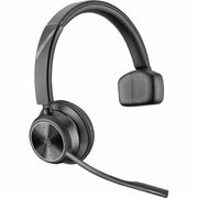 Poly Savi 7310 Monaural Wireless DECT Headset, Microsoft Teams Certified, Noise-Canceling Microphone, Black, On-Ear, Over-The-Head, 783N2AAABA