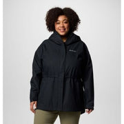 Columbia 21139020103X Hikebound II Long Jacket, Black, 3X