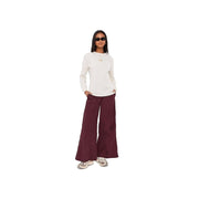 The North Face Women's Floral Alpine Relaxed Long-Sleeve T-Shirt, White Dune, Large, 100% Cotton, NF0A8GNGQLI