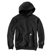Carhartt Rain Defender Loose-Fit Heavyweight Hooded Long-Sleeve Sweatshirt for Men, Black, XL
