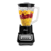 Oster Turbo Countertop Blender, 750-Watt Motor, 54-oz Glass Jar, Stainless Steel Blades, 5-Speed, Black, 2254505