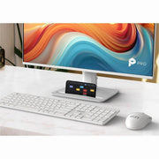 MSI PRO MP243W E14 24-Inch IPS Computer Monitor, 1920 x 1080 FHD, 144Hz Refresh Rate, Adaptive-Sync, HDR Ready, Matte White, Tilt Adjustable, VESA Mountable