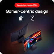 LG UltraGear 27-Inch Curved QHD VA Gaming Monitor, 180Hz Refresh Rate, 1ms Response Time, AMD FreeSync, HDR10, sRGB 99%, 2 HDMI 2.0 Ports, DisplayPort 1.4, Tilt Adjustable, 27GS60QN-B