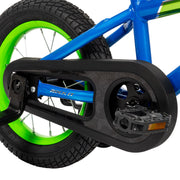 Huffy Rock It Kids Bike, 12-Inch Steel Frame, Coaster Brakes, Training Wheels, EZ Build, Gray, 52885L