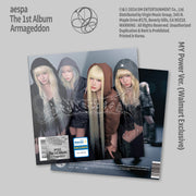 Aespares Armageddon The 1st Album My Power Ver. CD Exclusive Edition 2024