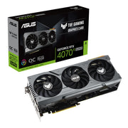 ASUS TUF Gaming NVIDIA GeForce RTX 4070 Ti SUPER OC Edition Graphics Card, 16GB GDDR6X, PCIe 4.0, HDMI 2.1a, DisplayPort 1.4a, Black