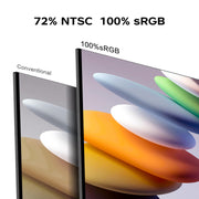 Viewedge 27 Inch QHD 2560x1440 IPS Monitor, 75Hz Refresh Rate, 3ms Response Time, Eye Protection Technology, Dual HDMI, DisplayPort, Wall Mountable, Black