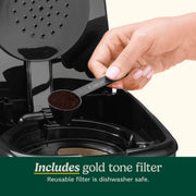 Cuisinart DCC-3200BKSNAS 14-Cup Coffee Maker with Water Filtration, Black Stainless Steel