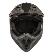 Raider Ambush V2 Adult MX Off-Road Helmet, DOT-Certified, Lightweight Thermoplastic Shell, Integrated Ventilation, Mossy Oak, Large, 2203015