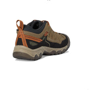 KEEN 1030692 Targhee IV Waterproof Hiking Shoes for Men - Sea Turtle/Roasted Pecan - 12W