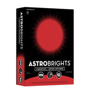 Neenah Astrobrights Colored Cardstock Paper, Cosmic Orange, 8.5 x 11 in, 65 lb, 250 Sheets, 21858