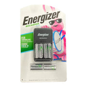 Energizer 980268515 Recharge Plus USB Charger for NiMH Rechargeable 4-AA & 4-AAA Batteries