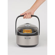 Zojirushi NP-NWC10XB Pressure Induction Heating Rice Cooker, 5.5 Cups, Platinum-Infused Nonstick Pan, AI-Powered