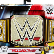 WWE HYJ35 Championship Title, Undisputed WWE Universal Role-Play & Costume, Leather-Like Belt