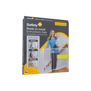 Safety 1st GA110WHO1 Ready to Install Everywhere Gate, White, Fits Space between 29