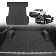 TripleAliners Truck Bed Mat for Chevrolet Silverado/GMC Sierra 1500 2007-2018 Crew Cab 5.8FT (69.6