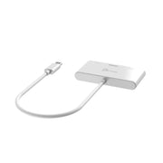 j5create JCA399 USB-C HDMI 4K 144Hz, USB 3.2 & USB-C with Power Delivery 100W, White