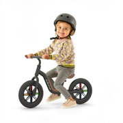 Chillafish CPCH04BWM Buzzi 10' Balance Bike for Kids 1.5 years and older, Lightweight Toddler Bike with Adjustable Seat Black