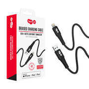 Tech21 TH-DC-USBALTN4FT-BK 4ft USB-A to Lightning Data Cable - Black