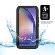 Body Glove 100016886 Tidal Waterproof Phone Case for Samsung Galaxy A14 5G - Black/Clear
