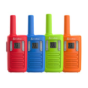 Cobra RX100-4 Walkie Talkie Radios Family 4 Pack