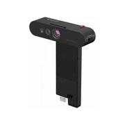 Lenovo ThinkVision MC60 Monitor Webcam, 1080p Full HD, Auto Focus, Adjustable 65-90 Field of View, Dual Noise-Cancelling Microphones, USB 2.0, Black, 4XC1K97399