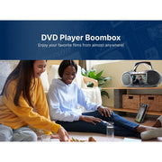 Emerson Boombox Bluetooth DVD Player with 7
