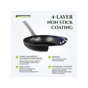 Granitestone 1099 14Pc Armor Max Pots And Pans Set Hard Anodized Cookware Set