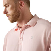 Ariat TEK Short-Sleeve Polo - Icy Pink - 2XL