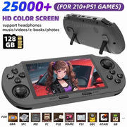VILCORN SF3000 Handheld Game Console, 4.5in IPS Screen, 128GB Storage, Multi-Emulator Support