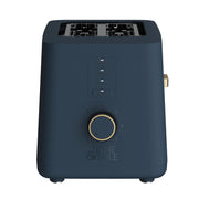 Thyme & Table TT1628R 2-Slice Toaster, Extra-Wide Slots with Slide-Out Removable Crumb Tray, Atlantic Blue