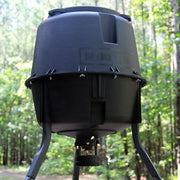 Moultrie Deer Feeder Standard, 200 lb Capacity, Bluetooth App Control, 30-Gallon UV-Resistant Hopper, Quick-Lock System, MFG-15103