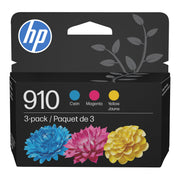 HP 3YN97AN#RFD Printer Ink Cartridge 910 Tri-Color Cyan Magenta Yellow 3-Pack