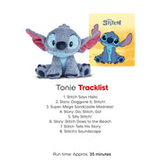 Tonies Cuddle Tonie Stitch Audio Toy Plush, Disney Lilo & Stitch Character, Cozy Fleece, Interactive Audio Play, Multicolor, Age 3+, 11003878-02