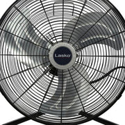 Lasko 20 in. High-Velocity Floor or Wall-Mount Fan in Black-2264QM