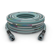 FITT WMCL5850 Carbonlite Hybrid Garden Hose, 5/8 in x 50 ft, Heavy Duty, Blue, No Torsion System, Sky-Tech Outer Layer