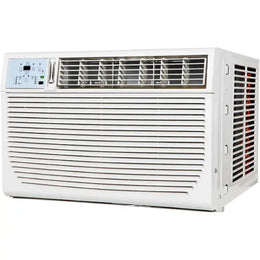 Keystone KYST182HA 1,000 Sq. Ft. 18,000 BTU Window Air Conditioner with Supplemental Heat - White