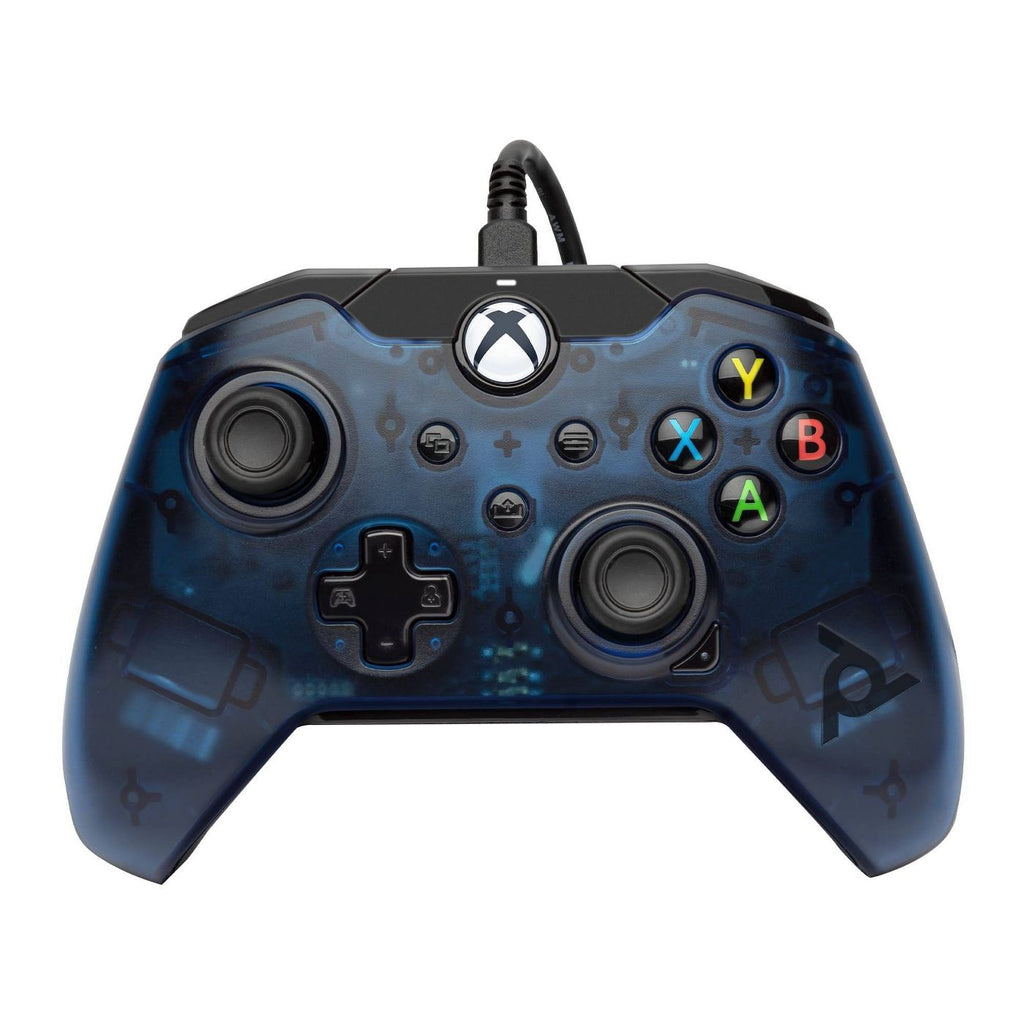 PDP 049012NABL Wired Controller for Xbox One/Series X, Midnight Blu
