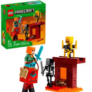 LEGO 6526773 Minecraft The Nether Lava Battle Building Toy 21266