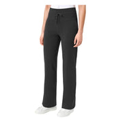 Mondetta Womens CiCLO Wide-Leg Performance Pants, Sustainable Soft Stretch Fabric, Mid-Rise, Black, Large
