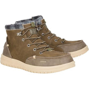 HEYDUDE 42067-267 Bradley Classic Casual Boots for Men, 9M, Walnut