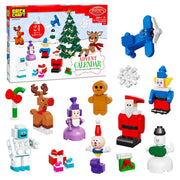 Brickcraft 72283RUD Rudolph Advent Calendar, 294-Piece Countdown Christmas Building Set with 24 Daily Surprise Mini Builds, Holiday Collectible for Kids Ages 8+
