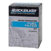 Quicksilver 802893Q4 Water Separating Fuel Filter Kit for Mercury and Mariner Outboards and MerCruiser Sterndrive