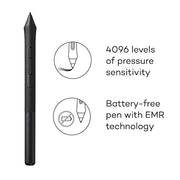 Wacom CTL6100WLE0 Intuos Creative Pen Tablet Bluetooth Pistachio Green Medium