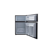 Galanz GL31BKE 3.1 Cu ft Two Door Black Compact Fridge with Freezer Estar
