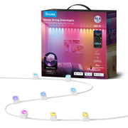 Govee 16.4ft RGBIC String Downlights, Color Changing LED with Music Sync and DIY Mode, Flexible Indoor Lighting