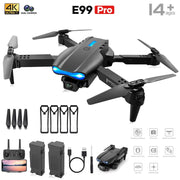 HTB HTB-20230518 Drone with 4K HD Dual Camera RC Quadcopter with 2 Modular 1800mAh Batteries