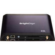BrightSign XD236 Standard I-O 4K Digital Signage Media Player, Dual UHD Video Decode, PoE+, Black and Purple