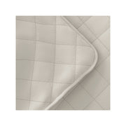 Casual Comfort Diamond Stitch Quilt Set - Natural